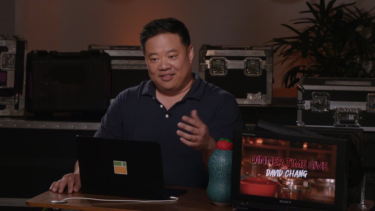Dinner Time Live with David Chang backdrop